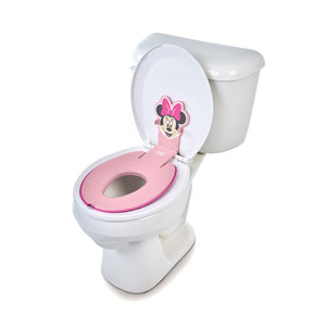 Disney Junior Pink Minnie Mouse Flip & Sit Potty Seat Kid's Toilet Training Tool