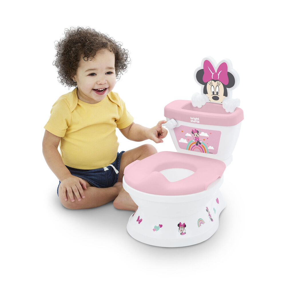 Disney Junior Minnie Mouse My Size Potty 2 In 1 Kids Toilet Training System 18m — image 2