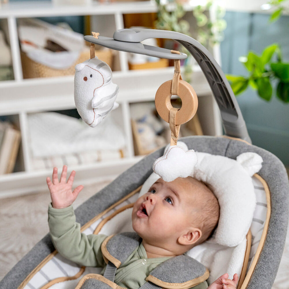 Ingenuity Modern Baby Rocker Recline Toy Bar Vibrations And Music 0 Months — image 7