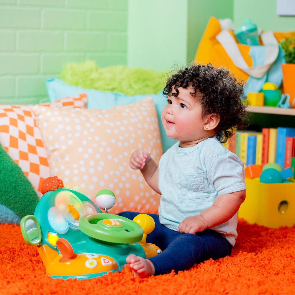 Bright Starts 6m+ Lights & Colors Driver Steering Wheel Interactive Baby Toy — image 5