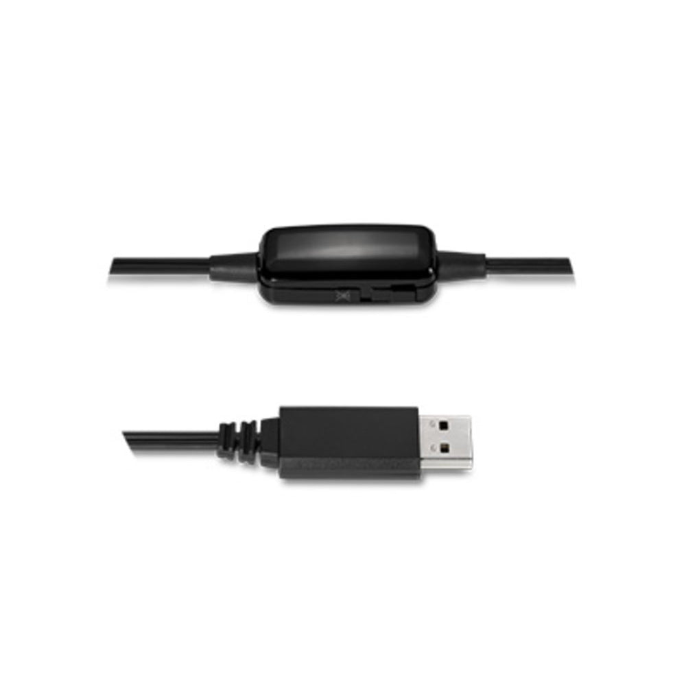 Kensington USB Mono Hi-Fi Headphones USB Headset Noise Cancelling Microphone — image 3