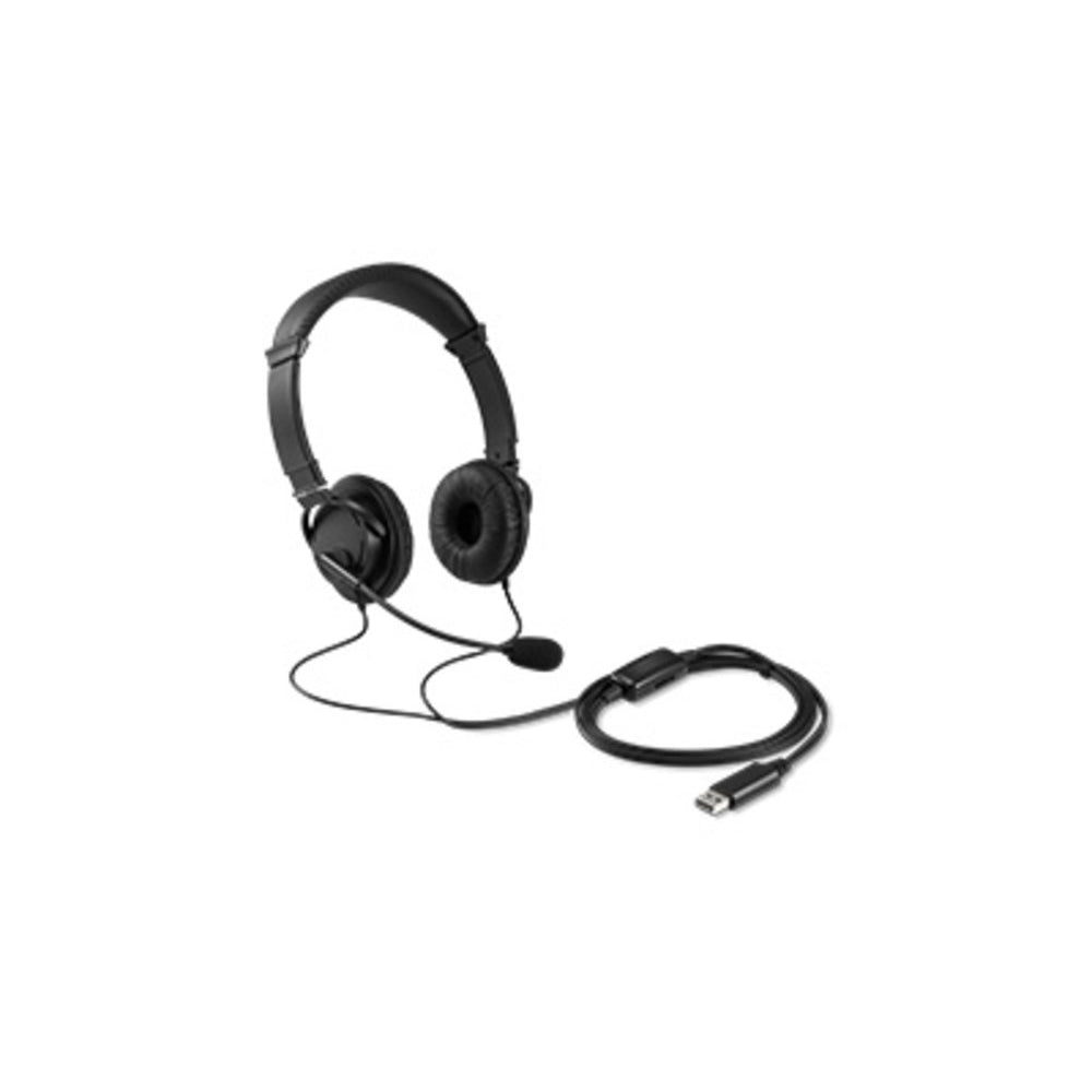 Kensington USB Mono Hi-Fi Headphones USB Headset Noise Cancelling Microphone — image 2