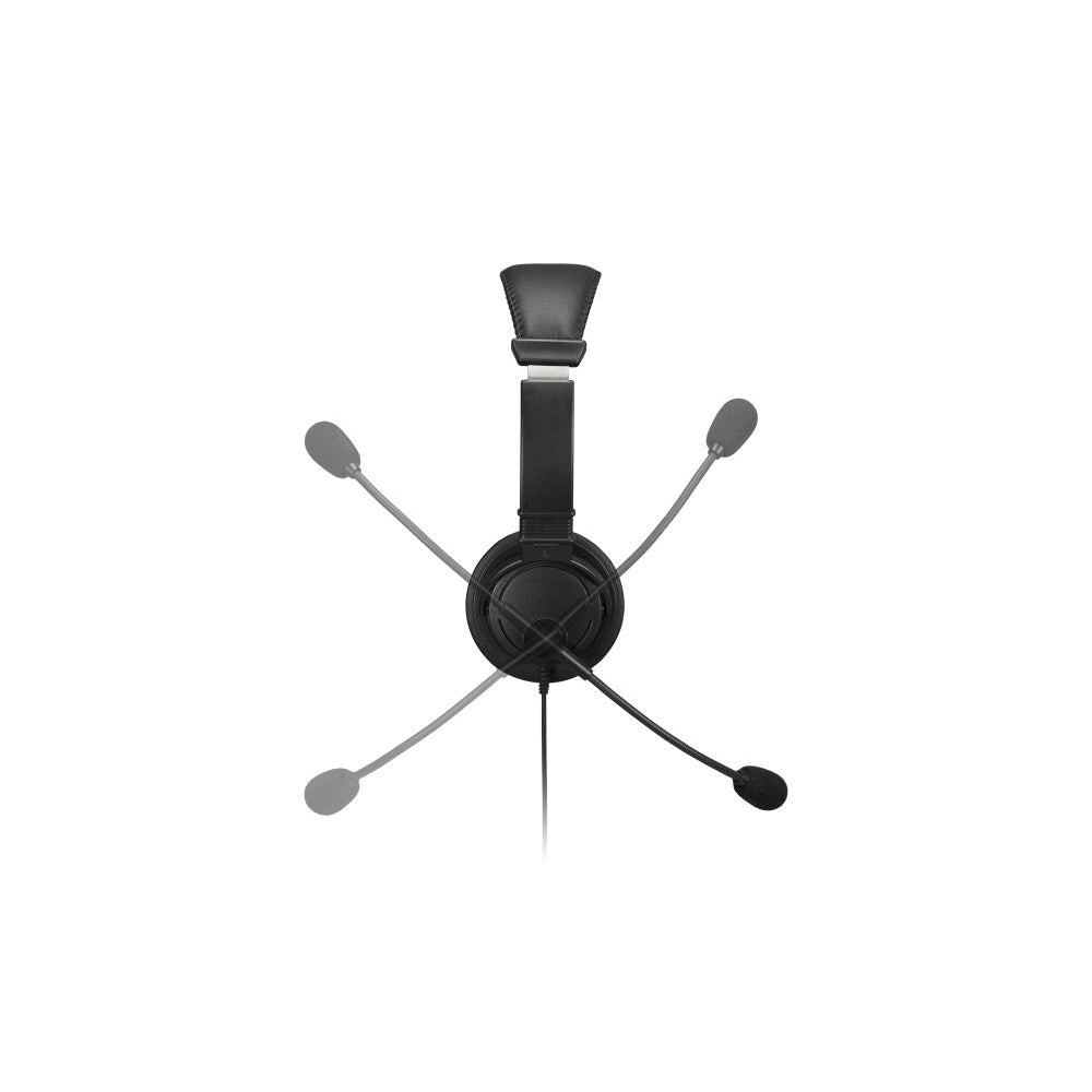 Kensington USB Mono Hi-Fi Headphones USB Headset Noise Cancelling Microphone — image 8