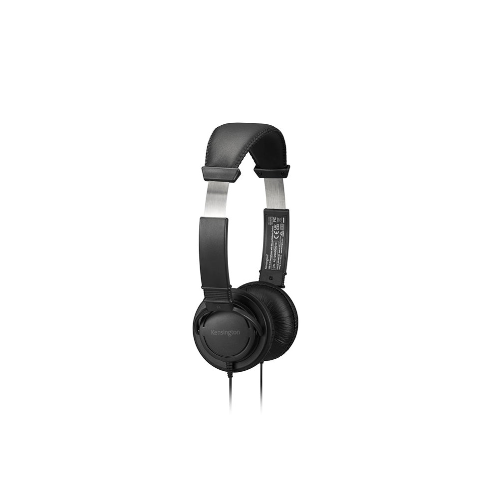 Kensington Hi-Fi Headphones Over-Ear Gaming Headset w/ Boom Mic/Volume Black — image 2