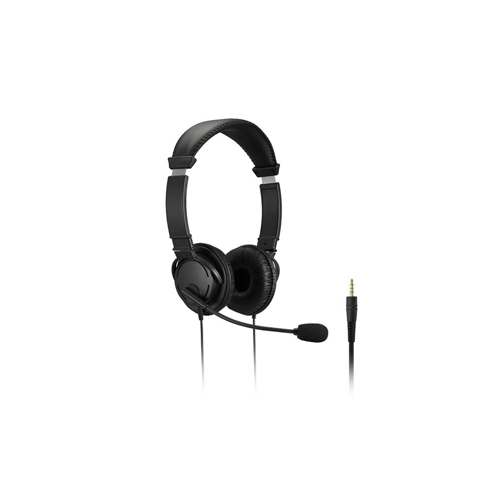 Kensington Hi-Fi Headphones Over-Ear Gaming Headset w/ Boom Mic/Volume Black — image 3
