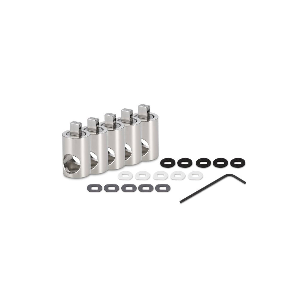 Kensington N17 Locking Eyelet Security For Wedge-Shaped Laptop Slots Silver (5 Pack)