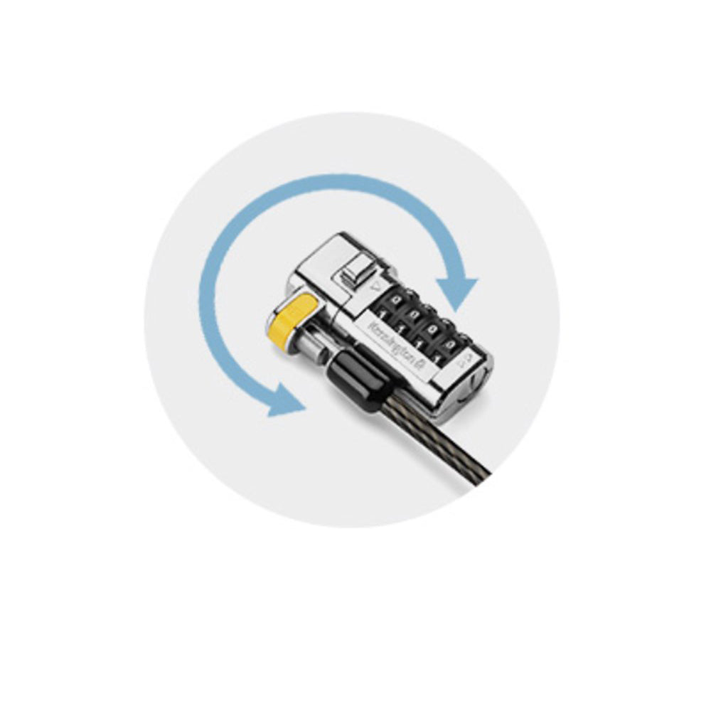 Kensington Universal ClickSafe Combination Master Coded Security Lock For Laptop — image 4