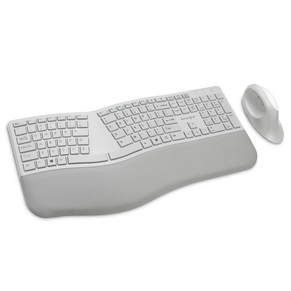 Kensington Dual Wireless Ergo Keyboard & Mouse Combo Set for Desktop/PC Grey — image 2