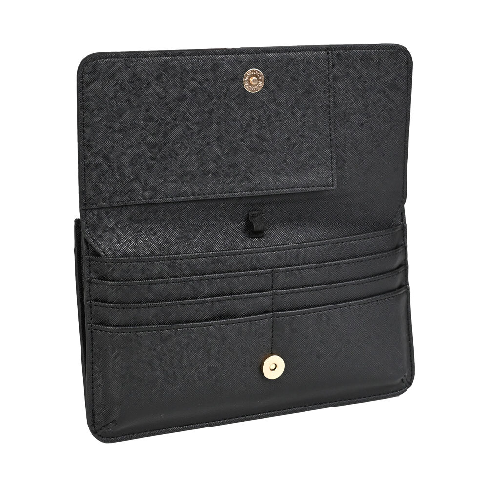 Kate Hill 12.5x12.5x4cm Travelling Wallet Accessory w Crossbody Strap — image 5