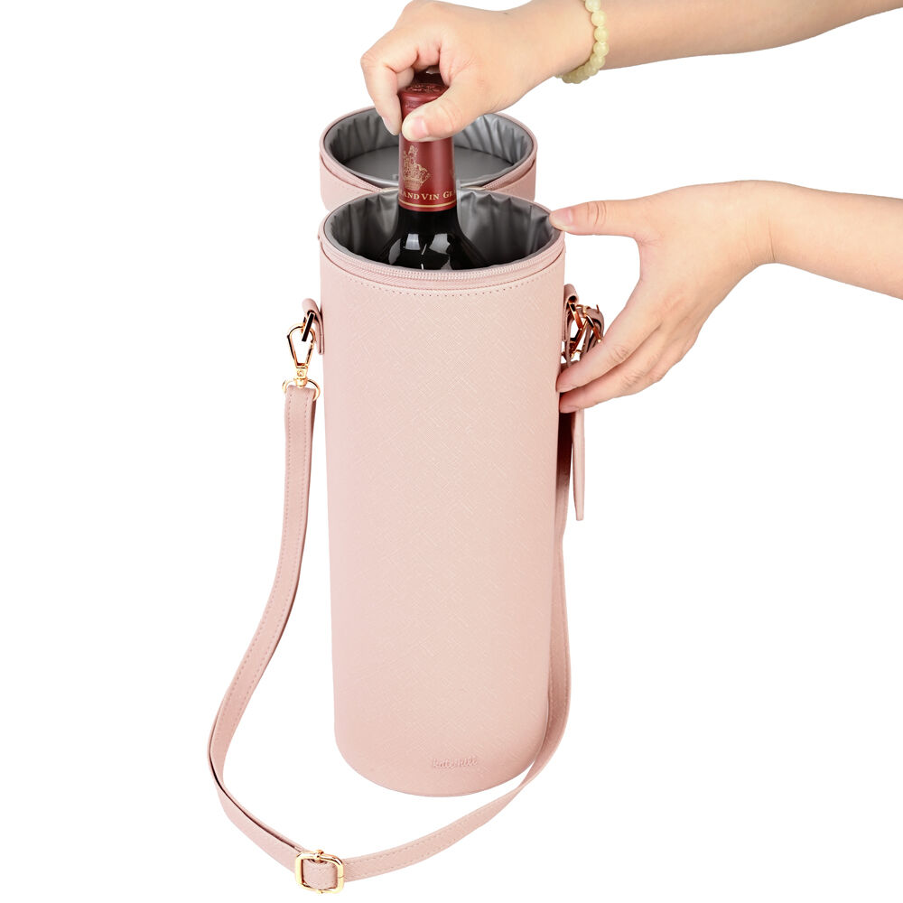 Kate Hill 36x13x13cm Blush Sparkling Wine Bottle Insulated Cooler Bag — image 10