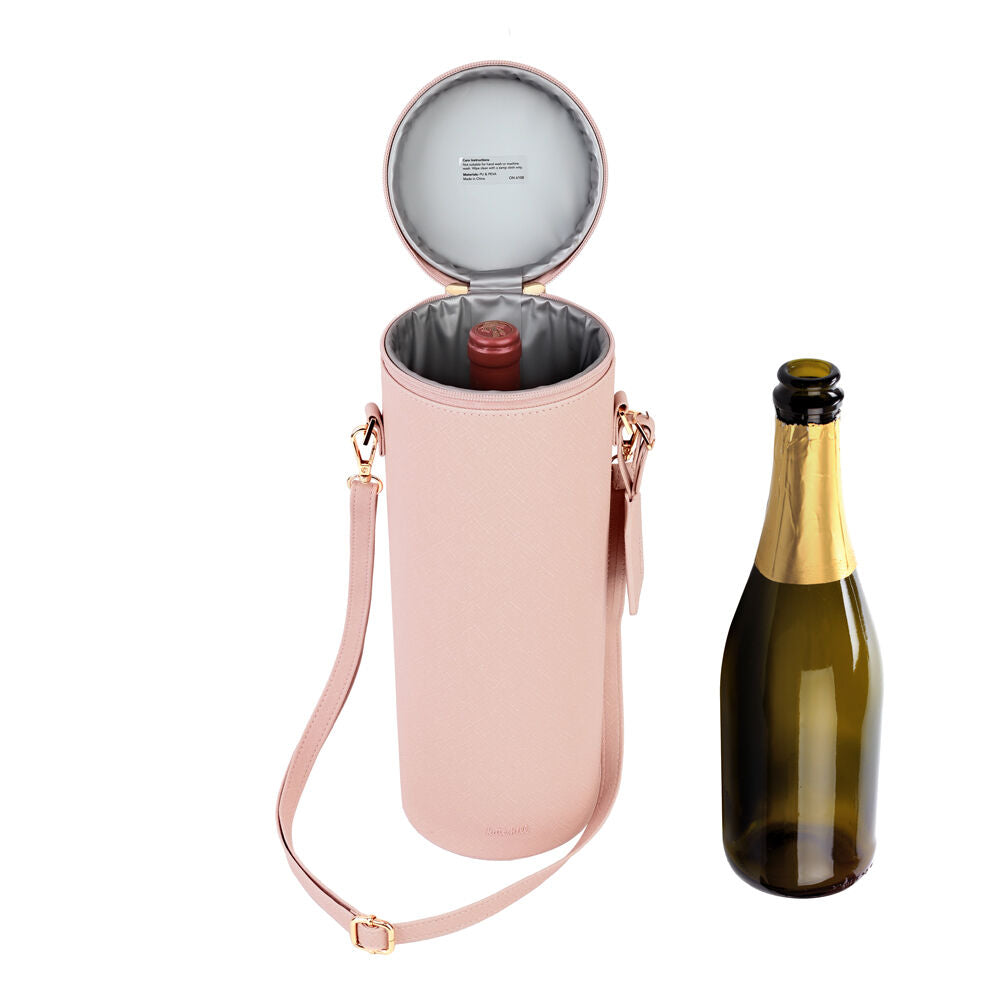 Kate Hill 36x13x13cm Blush Sparkling Wine Bottle Insulated Cooler Bag — image 9