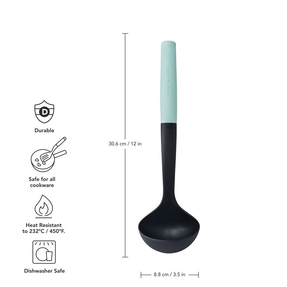 Kitchenaid Plastic Soft Grip Ladle Kitchen Cooking Utensils Mineral Water — image 8