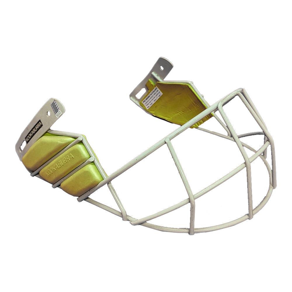 Kookaburra Sport Coated Steel Cricket Batting Helmet Face Guard 1 Slot 1 Hole — S