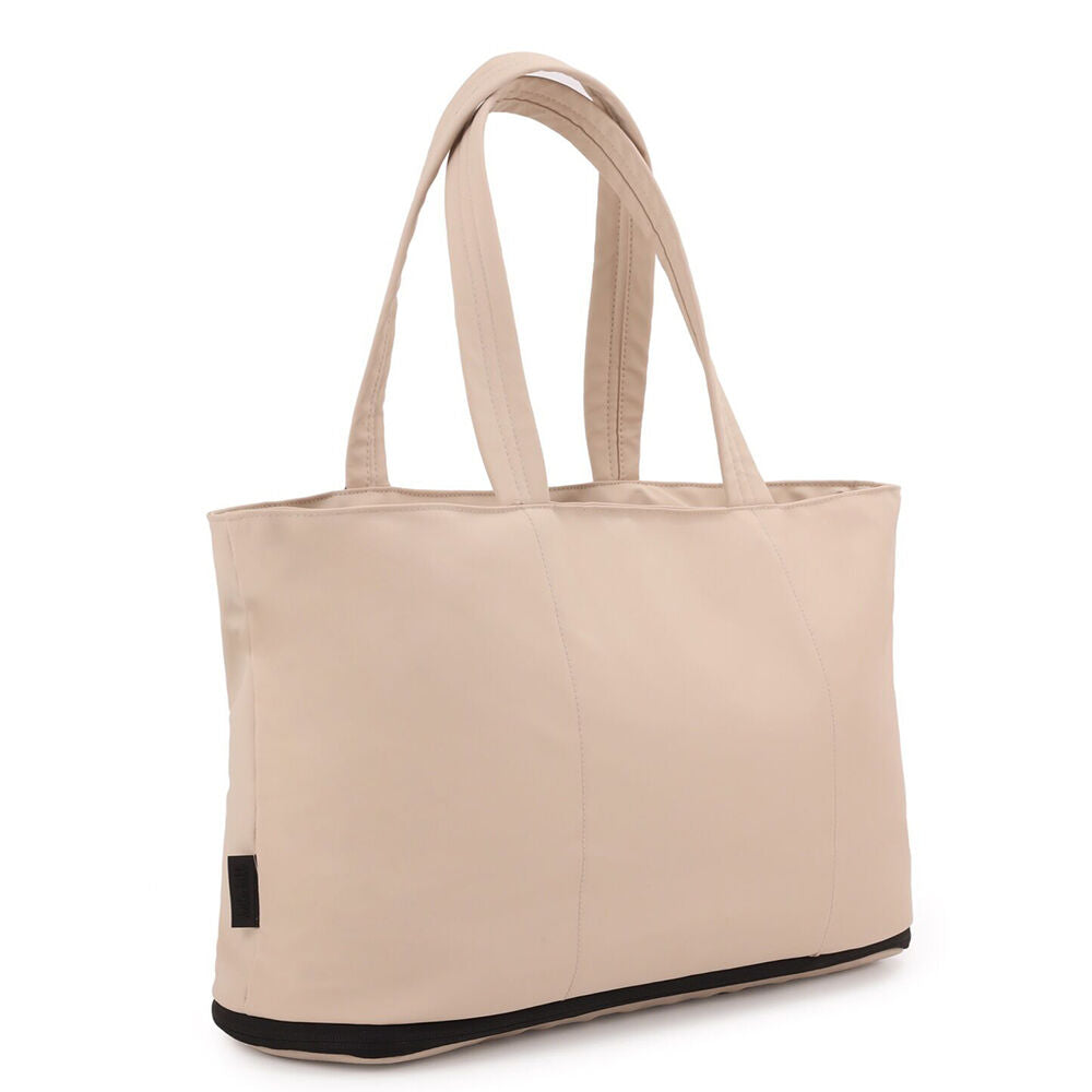 Kate Hill 50x34cm Beige Casual Willow Expandable Shoulder Tote Bag Women's — image 3