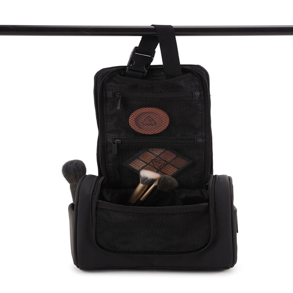 Kate Hill 23.5x13cm Black Travel Pouch Willow Hanging Toiletry Bag Women's — image 8