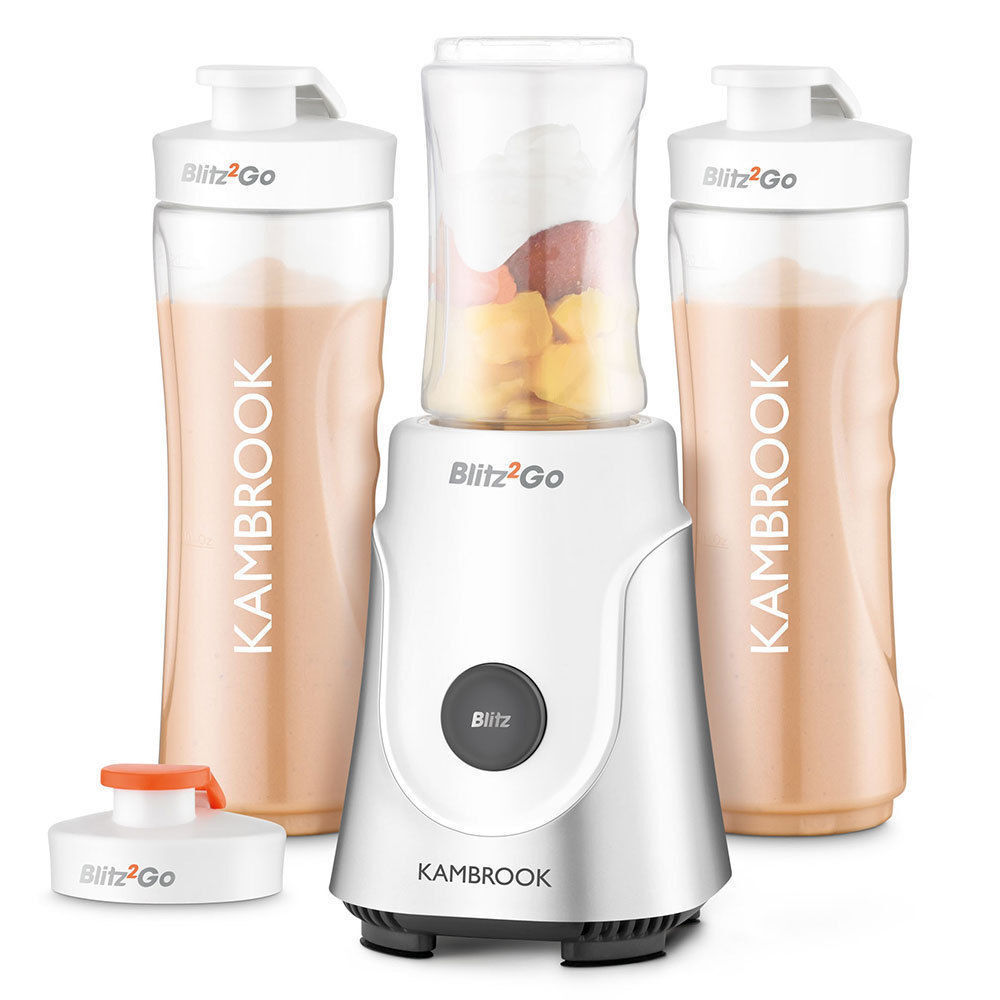 Kambrook KBL63 Blitz2Go Bottle Blender Protein Shake Mixer Smoothies Drink Maker — image 2