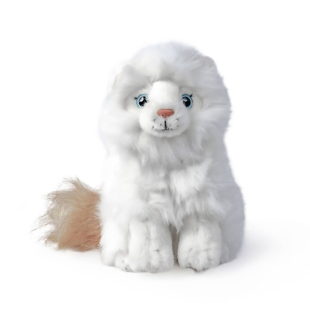 Living Nature Ragdoll Kitten Stuffed Animal Plush Soft Toy 21cm White 0y+