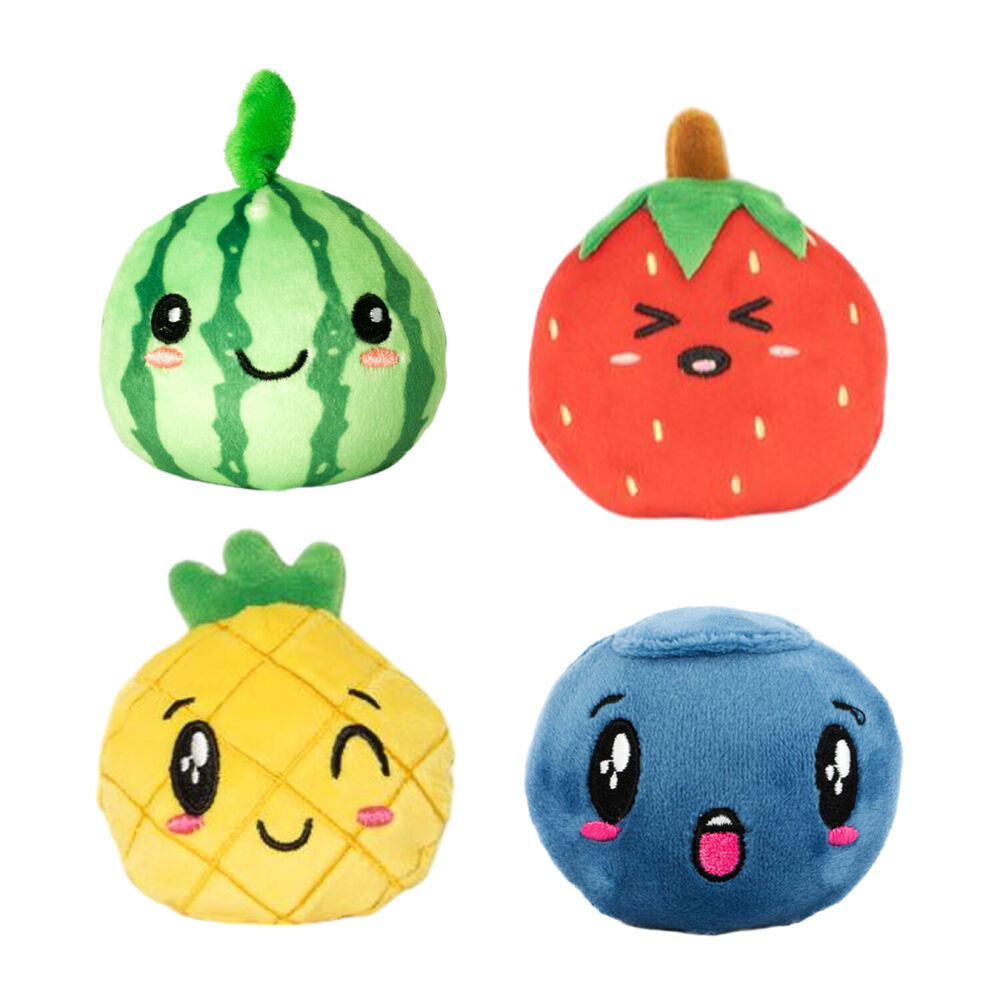 Keycraft Assorted Fruit Squishy Plushies Fun Sensory Kids Toy — image 2