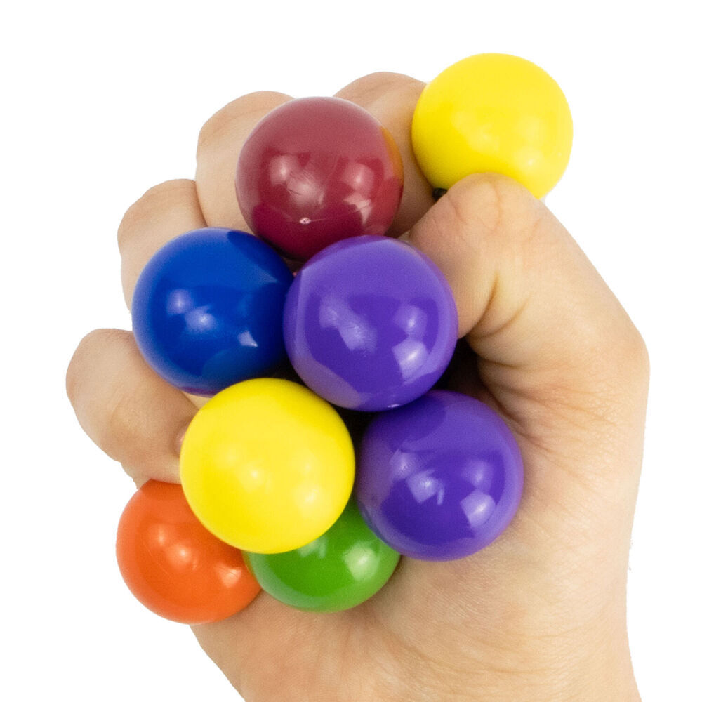 Keycraft Atomic Ball Stress Relief Sensory Handheld Fidget Toy Assorted 3y+ (3 Pack) — image 3