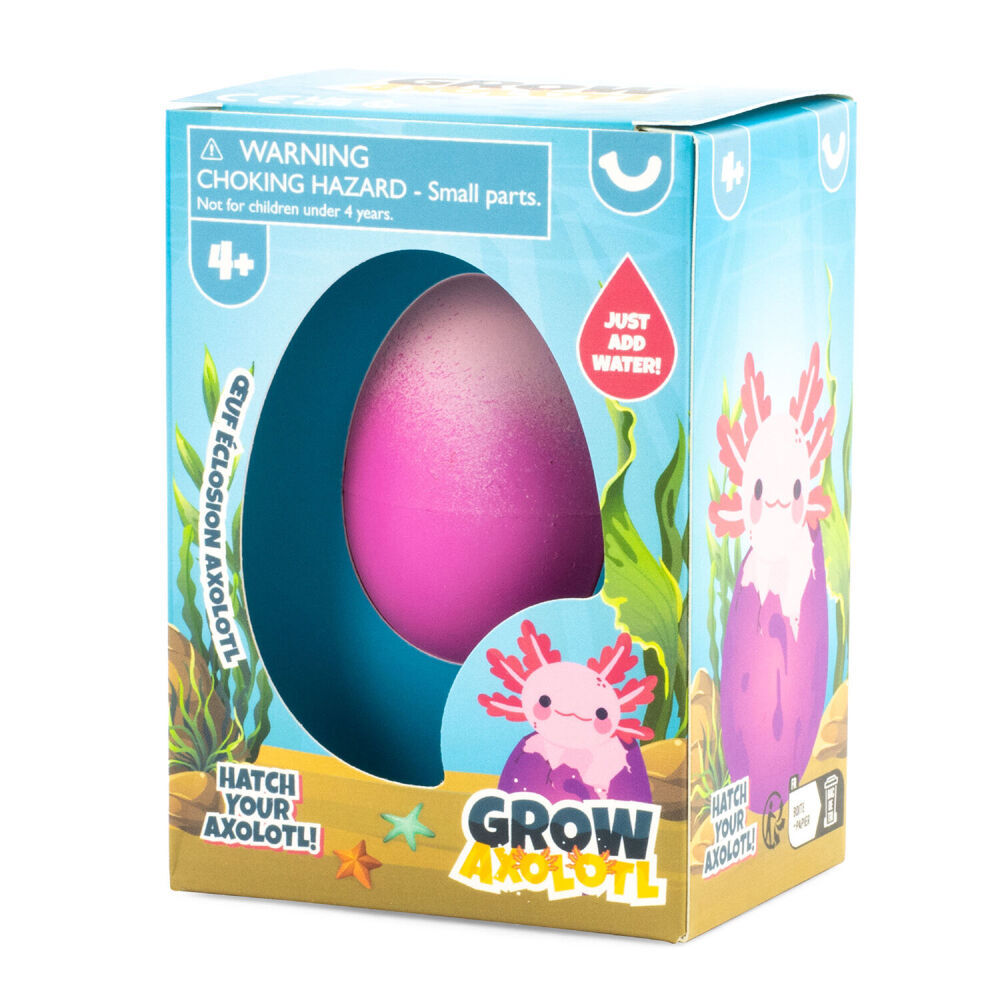 Keycraft Grow Axolotl Kids Educational Egg Hatching Water Toy Assorted 4y+ (3 Pack) — image 2