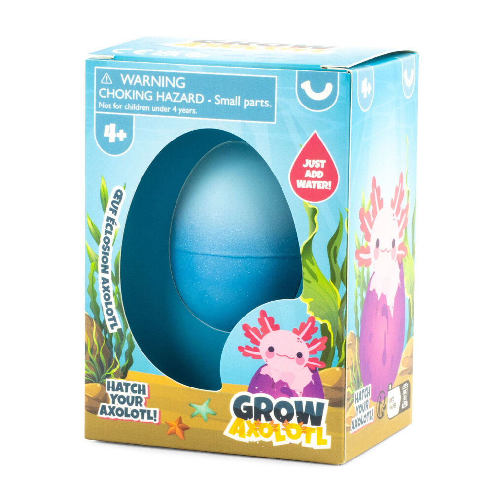 Keycraft Grow Axolotl Kids Educational Egg Hatching Water Toy Assorted 4y+ (3 Pack) — image 4
