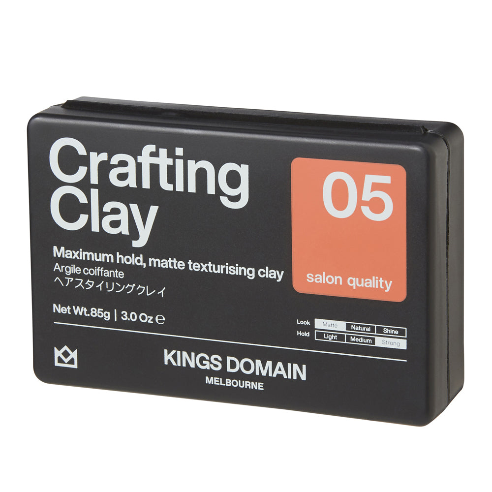 Kings Domain Melbourne Crafting Clay Hair Care Styling Maximum Hold Matte Finish — image 2