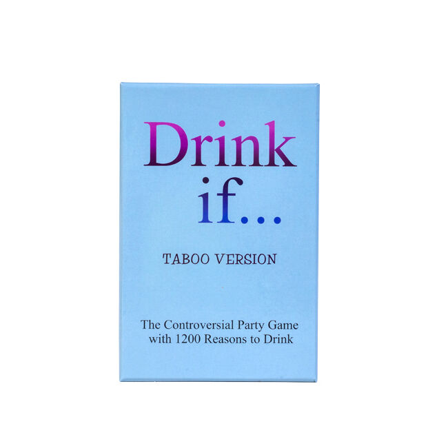 Khepar Games Drink If Card Game Party Set Taboo Version Portable Deck
