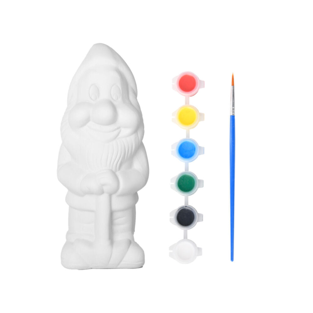 Esschert Design DIY Craft Toy Kids/Children's Paint Your Own Gnome