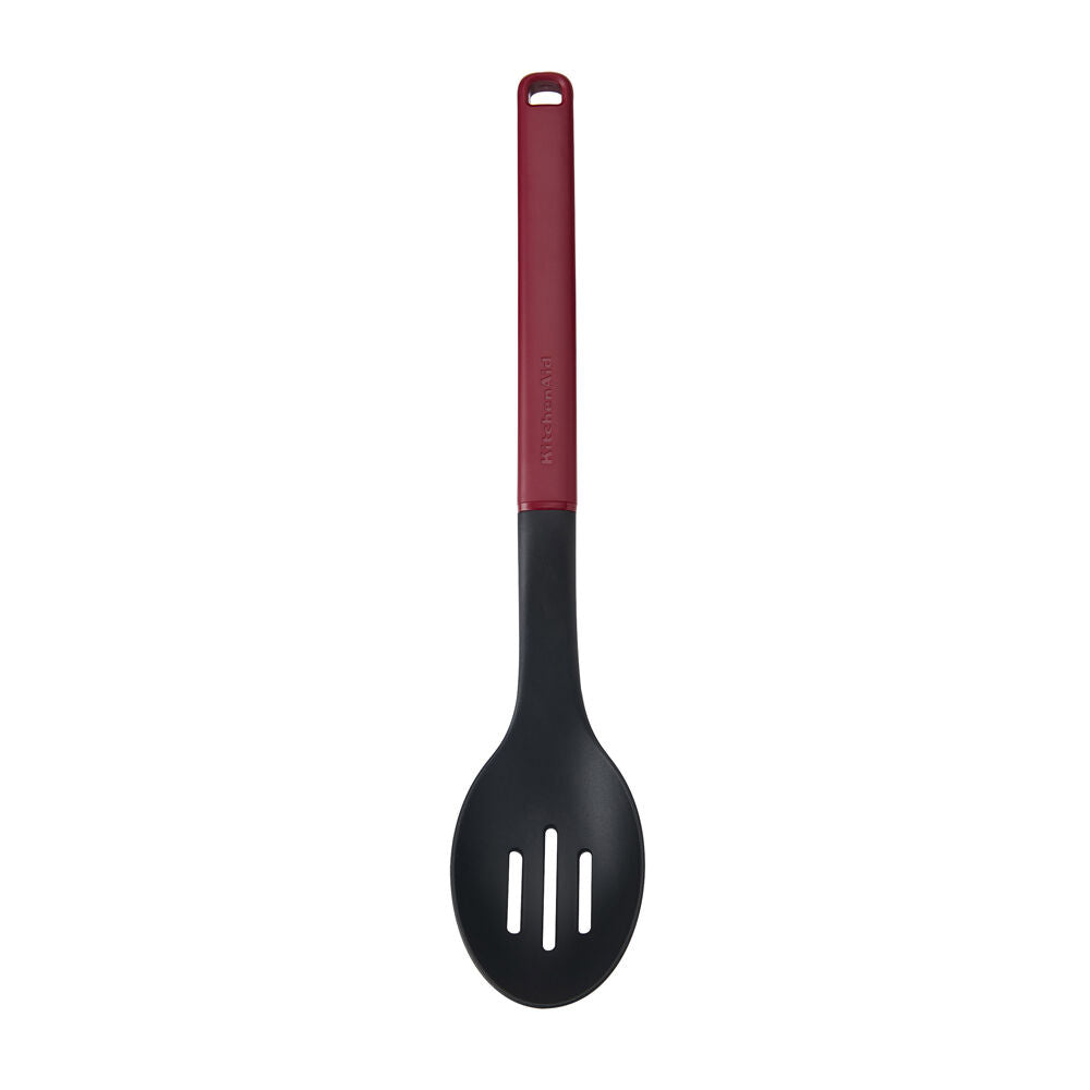 Kitchenaid Empire Red Classic Slotted Nylon Cooking Spoon/Kitchen Utensil — image 2
