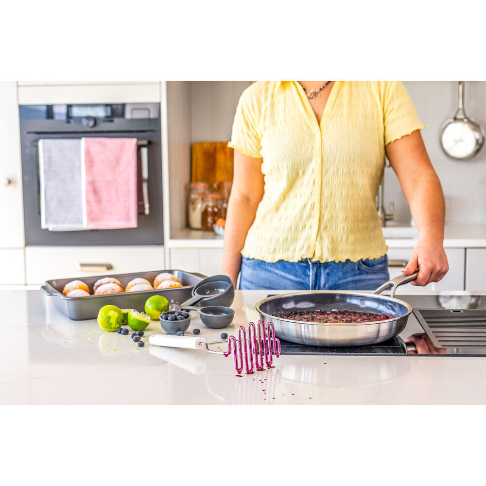 Kitchenaid Classic Wire Multipurpose Masher Cooking Utensil Porcelain White (2 Pack) — image 6