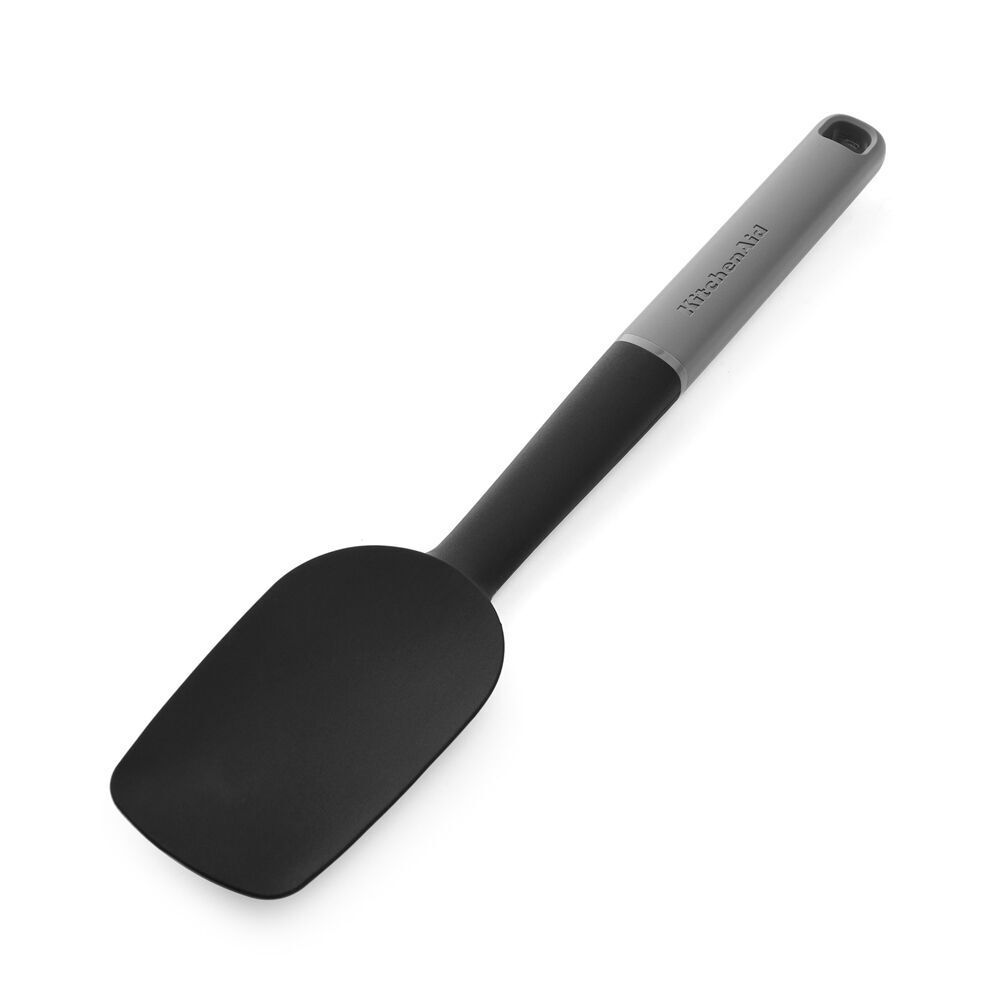 Kitchenaid Classic Silicon Spoon Spatula/Turner Utensil Charcoal Grey (2 Pack) — image 2
