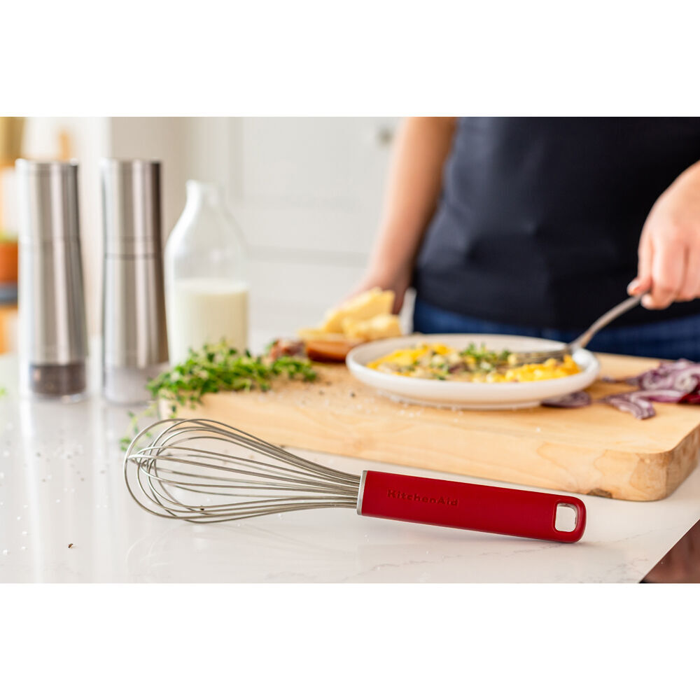 Kitchenaid Classic Wire Utility Whisk Cooking Utensil Empire Red (2 Pack) — image 4