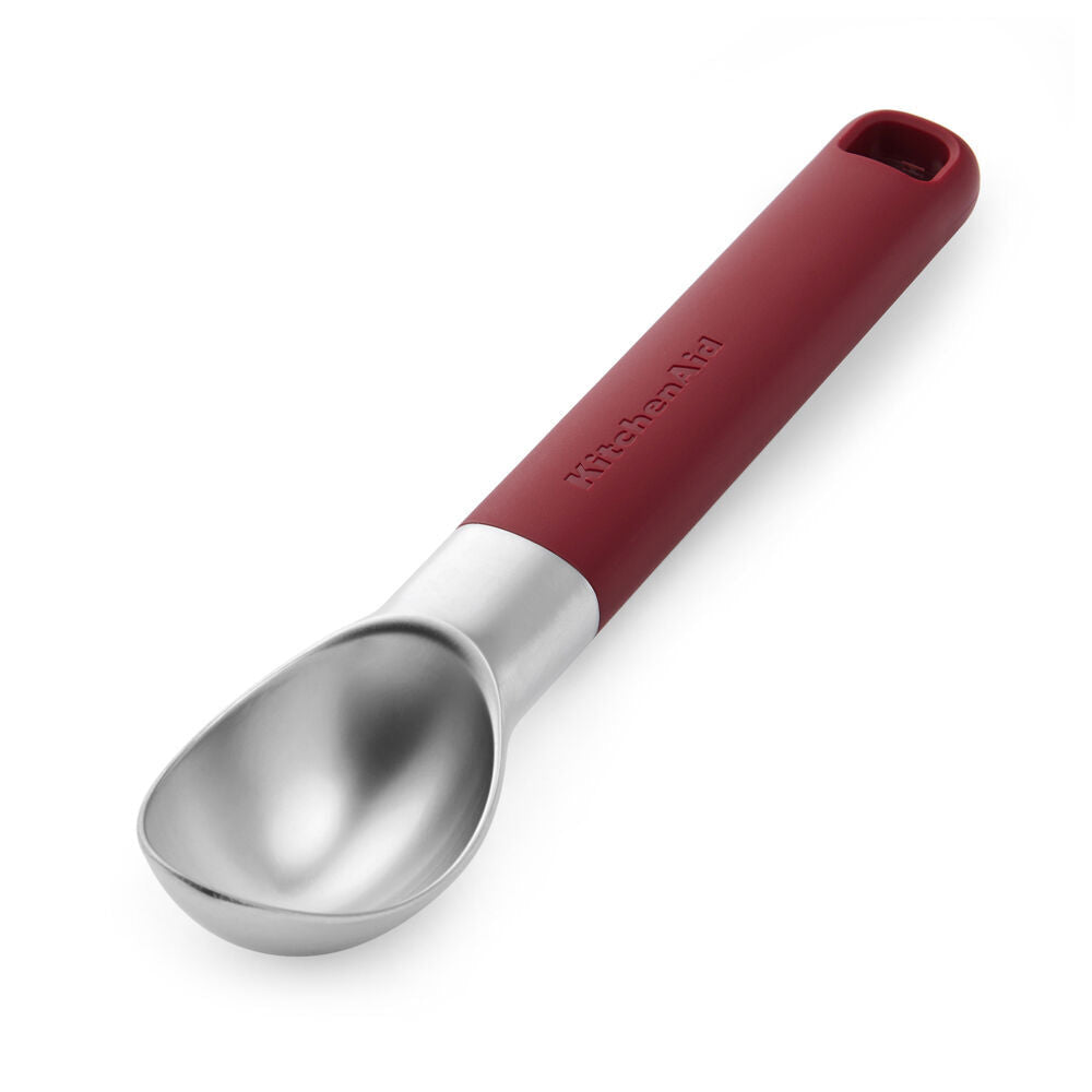 Kitchenaid Classic Metal Ice Cream Scooper Cooking Utensil Empire Red (2 Pack) — image 2