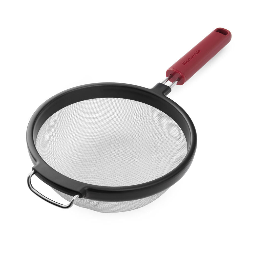 Kitchenaid Classic Wire Mesh Sieve/Strainer Cooking Utensil Empire Red (2 Pack) — image 2