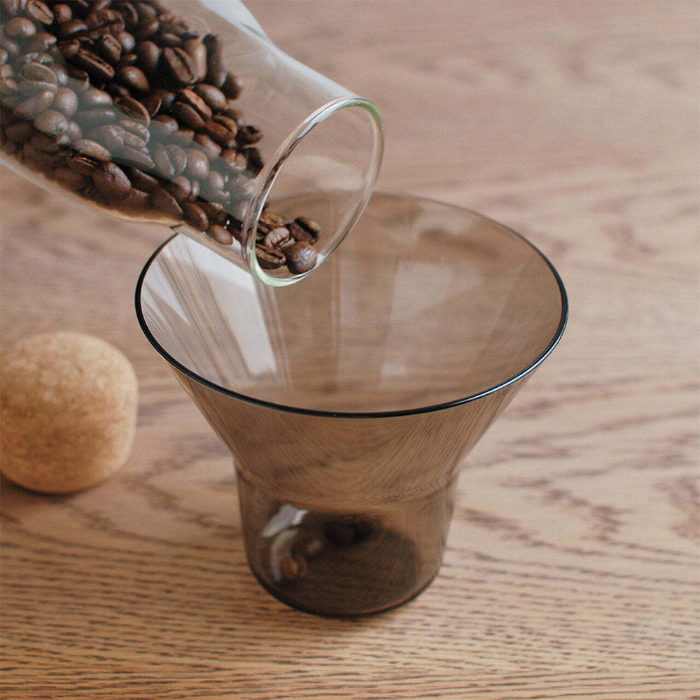 Kinto SCS-02 Clear Coffee Glass Carafe Jug S/S Filter/Holder Brew Set (3 Pieces) — image 3