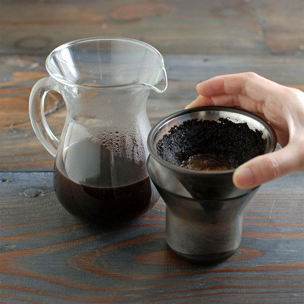 Kinto SCS-02 Clear Coffee Glass Carafe Jug S/S Filter/Holder Brew Set (3 Pieces) — image 5