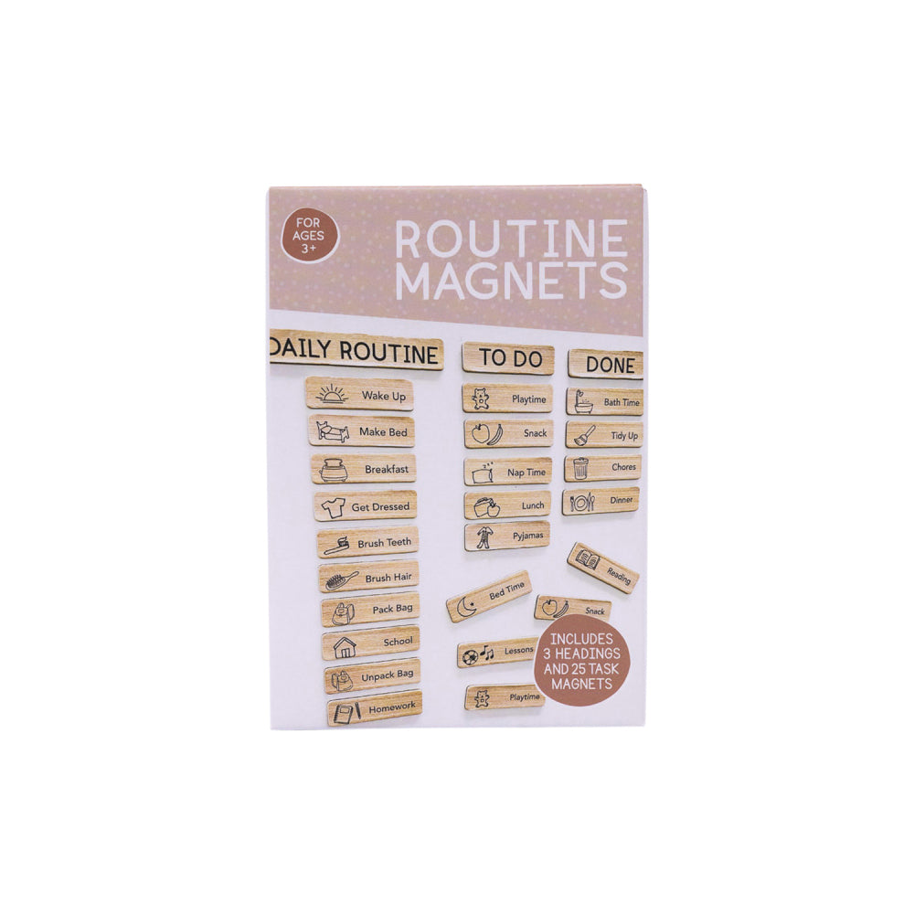 Splosh 28pc Splosh Kids by Splosh Daily Routine w/ Headings Magnet Set Fridge 3y+ (2 Pack) — image 5