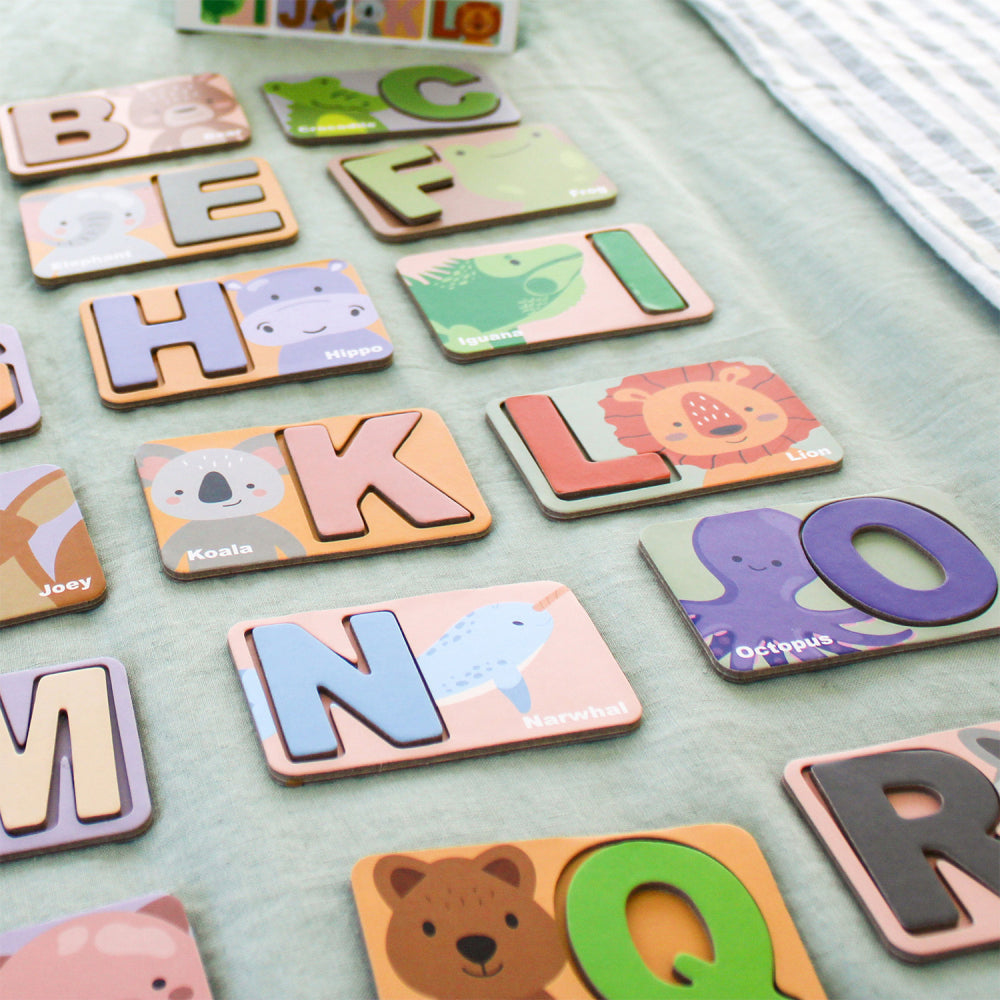 Splosh 26pc Kids By Splosh Alphabet Puzzle Activity Educational Learning Cards 4y+ (2 Pack) — image 6