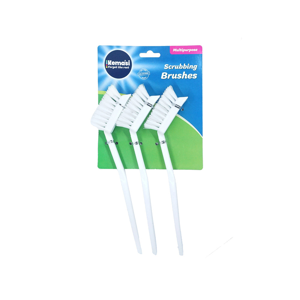 Kemasi Multipurpose Washing Brushes Home Kitchen Bathroom Cleaning (3 Pieces) — image 2