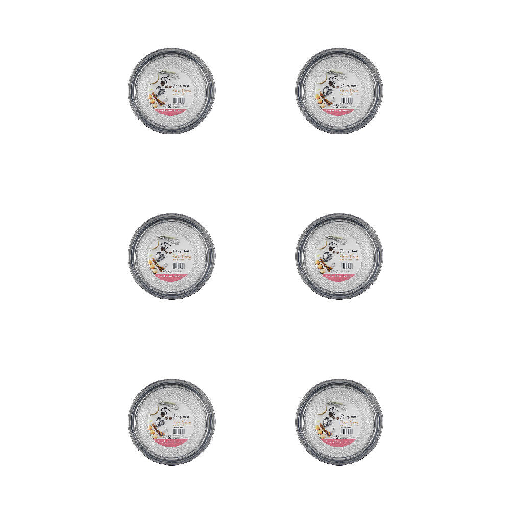 Topchef Flour Sieve Fine Mesh Kitchen Baking Strainer Stainless Steel 19cm (6 Pack)
