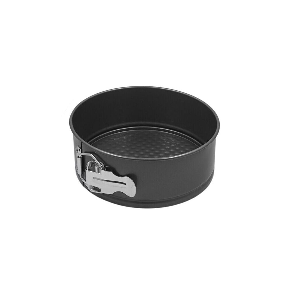 Topchef Springfoam Stainless Steel Cake Pan Kitchen Baking Mold Grey 18cm (3 Pack) — image 3