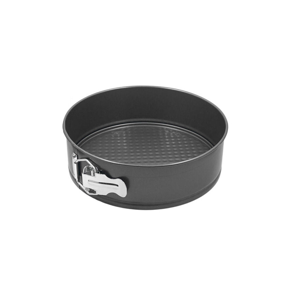 Topchef Springfoam Stainless Steel Cake Pan Kitchen Baking Mold Black 22cm (3 Pack) — image 3
