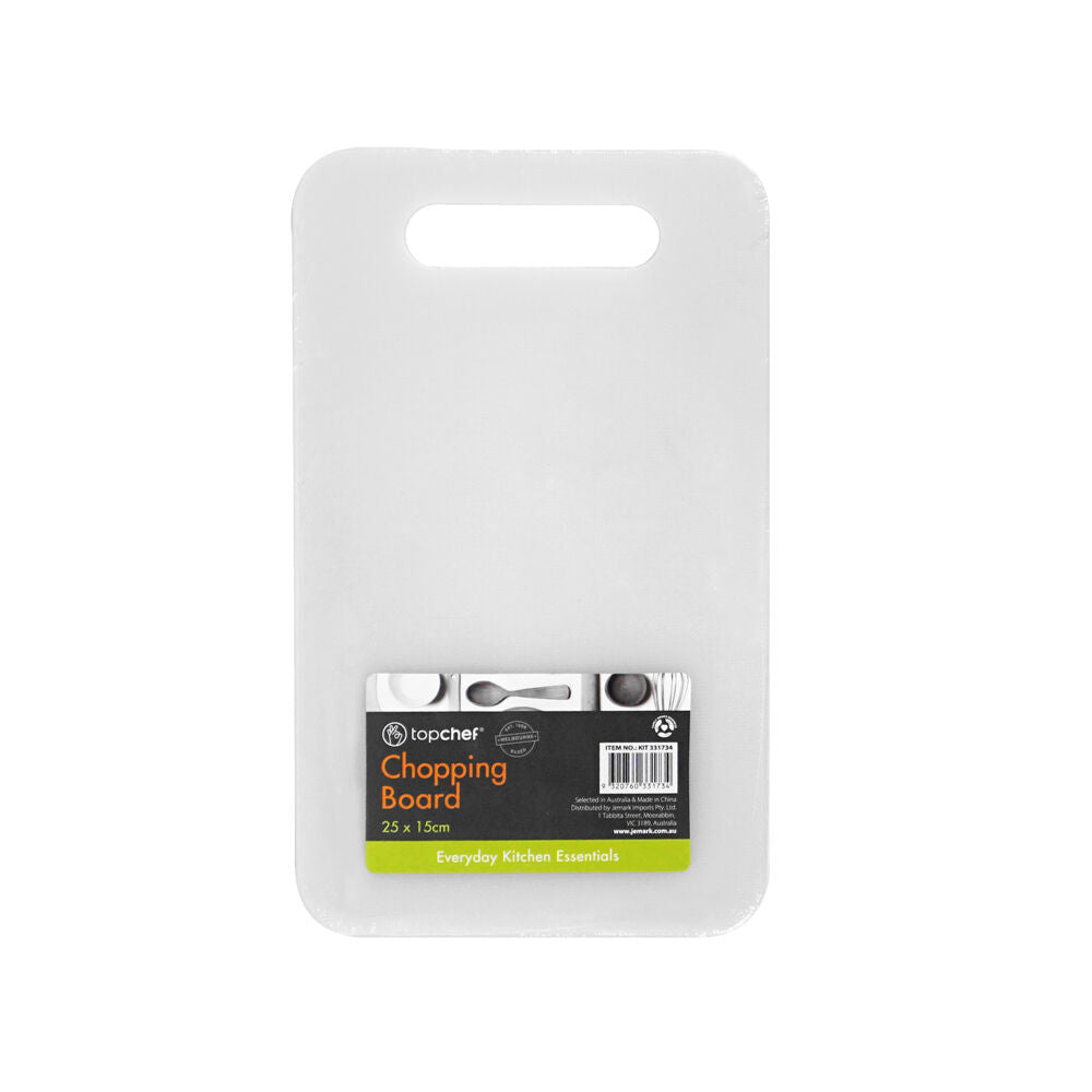 Topchef Compact Chopping Board Small 25x15cm - White (12 Pack) — image 2