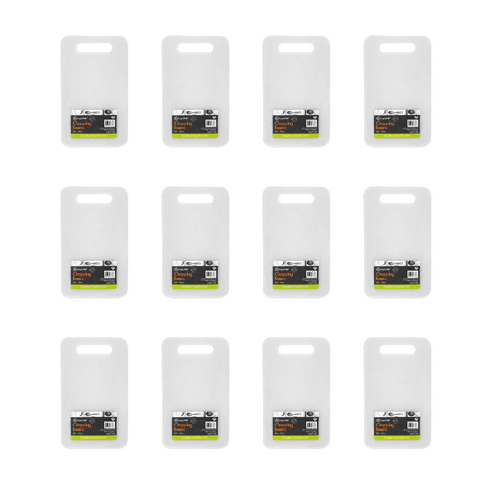 Topchef Compact Chopping Board Small 25x15cm - White (12 Pack)