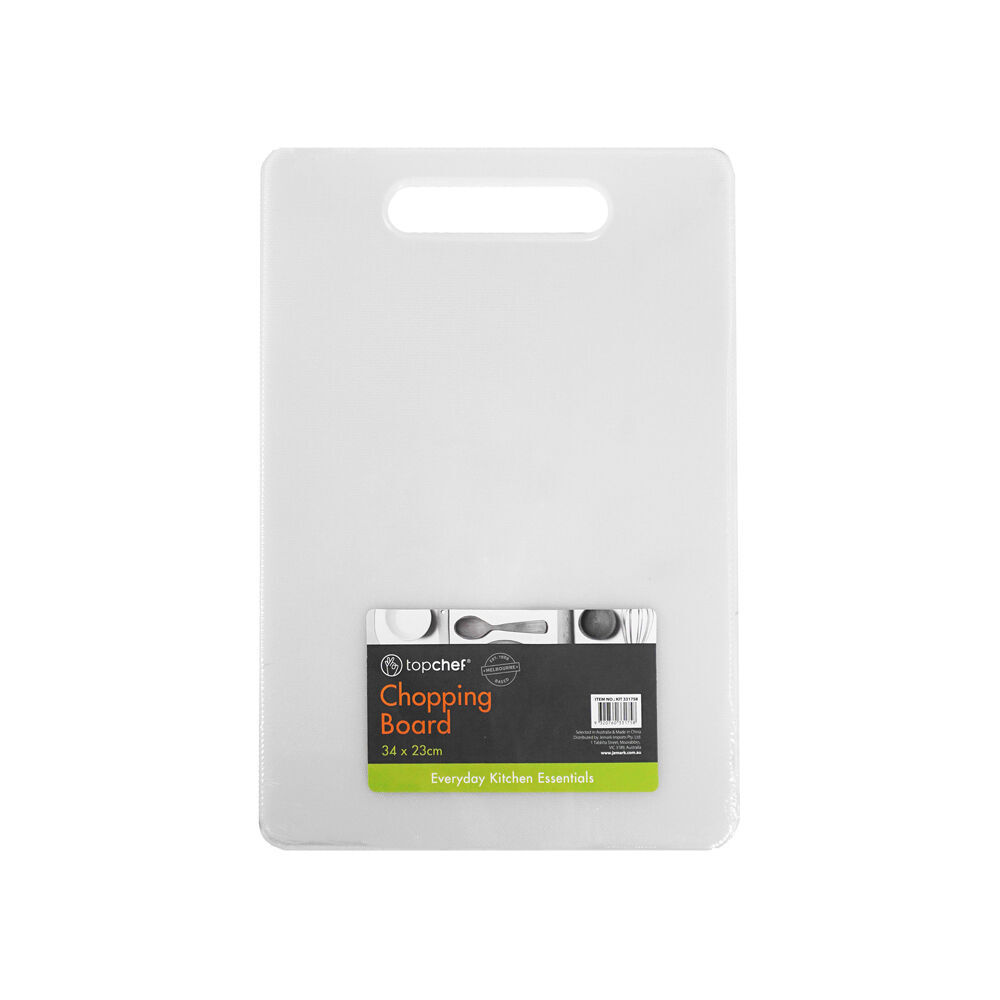 Topchef Compact Chopping Board Large 34x23cm - White (3 Pack) — image 2