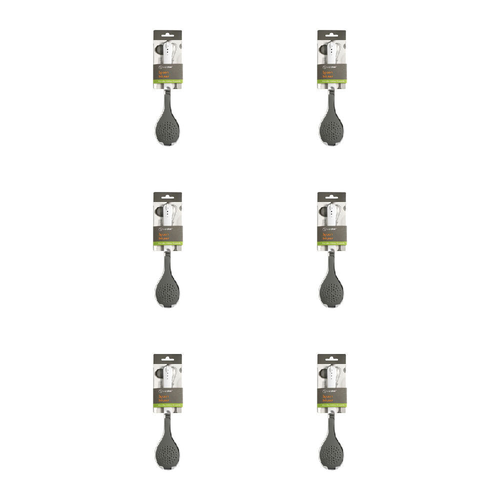 Topchef Spoon Infuser Portable Stainless Steel Tea Strainer/Brewing Tool (6 Pack)