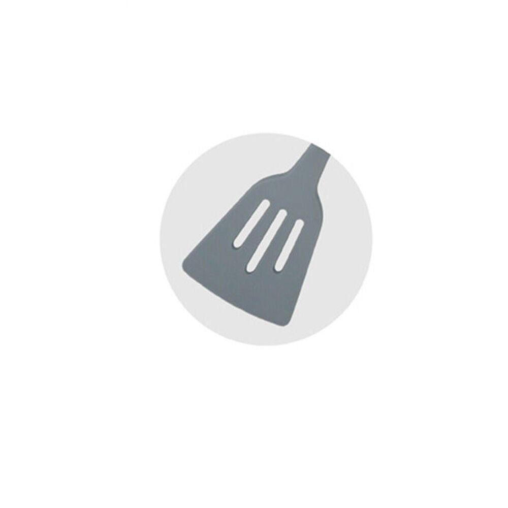 Topchef Non Stick Silicone Slotted Turner w/ Wood Handle Kitchen Spatula — image 2