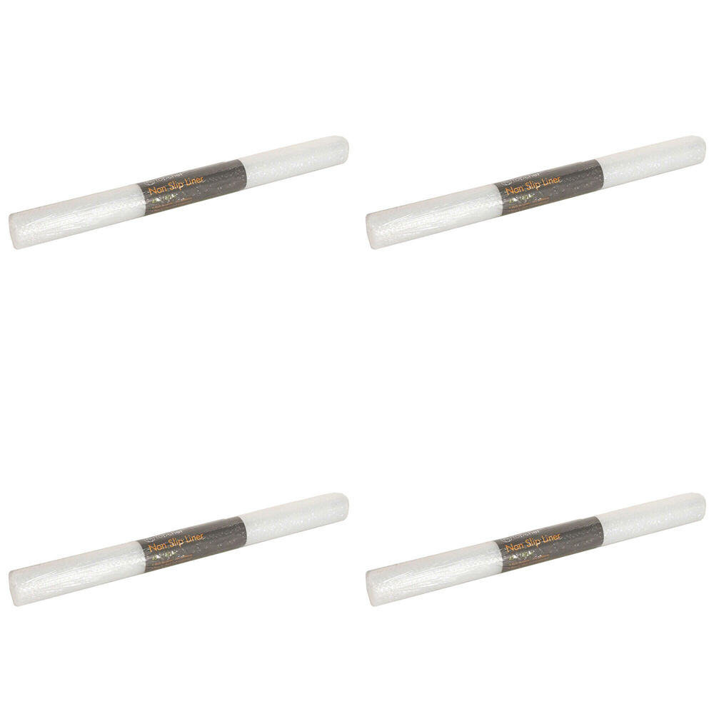 Topchef Non Slip Reusable Shelf Liner 45x150cm Cabinet/Drawer Protector (4 Pack)