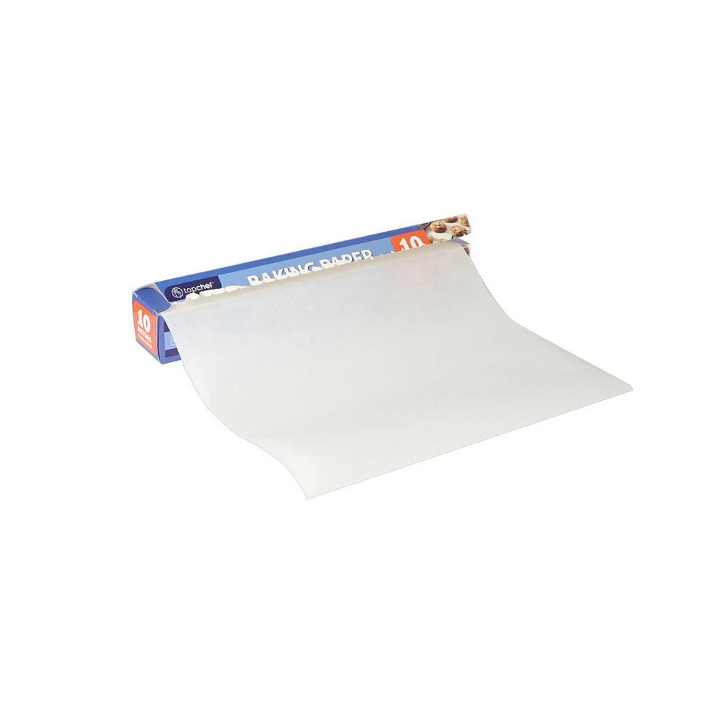 Topchef Non-Stick Heat Resistant Baking Paper 10m Roll (12 Pack) — image 3