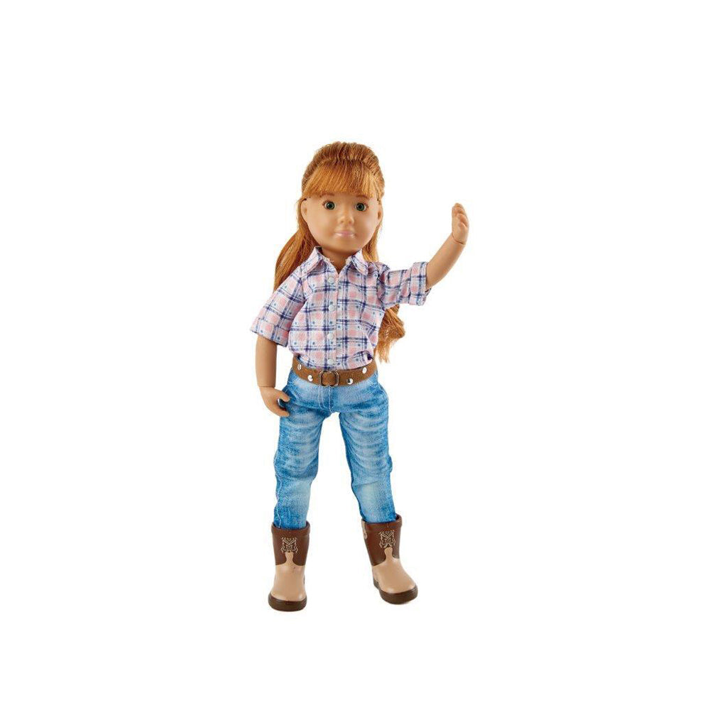 Kruselings Outfit Riding Accessory Fun Play Toy Costume For 23cm Dolls 3y+ (5 Pieces)